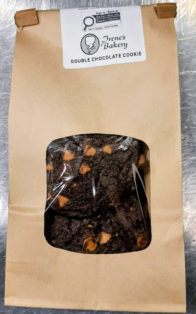 IRENES DOUBLE CHOCOLATE COOKIES [8 pkg]