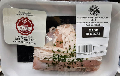 STUFFED BONELESS CHICKEN LEGS