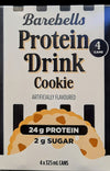 BAREBELLS COOKIE PROTEIN DRINK [4 pkg]