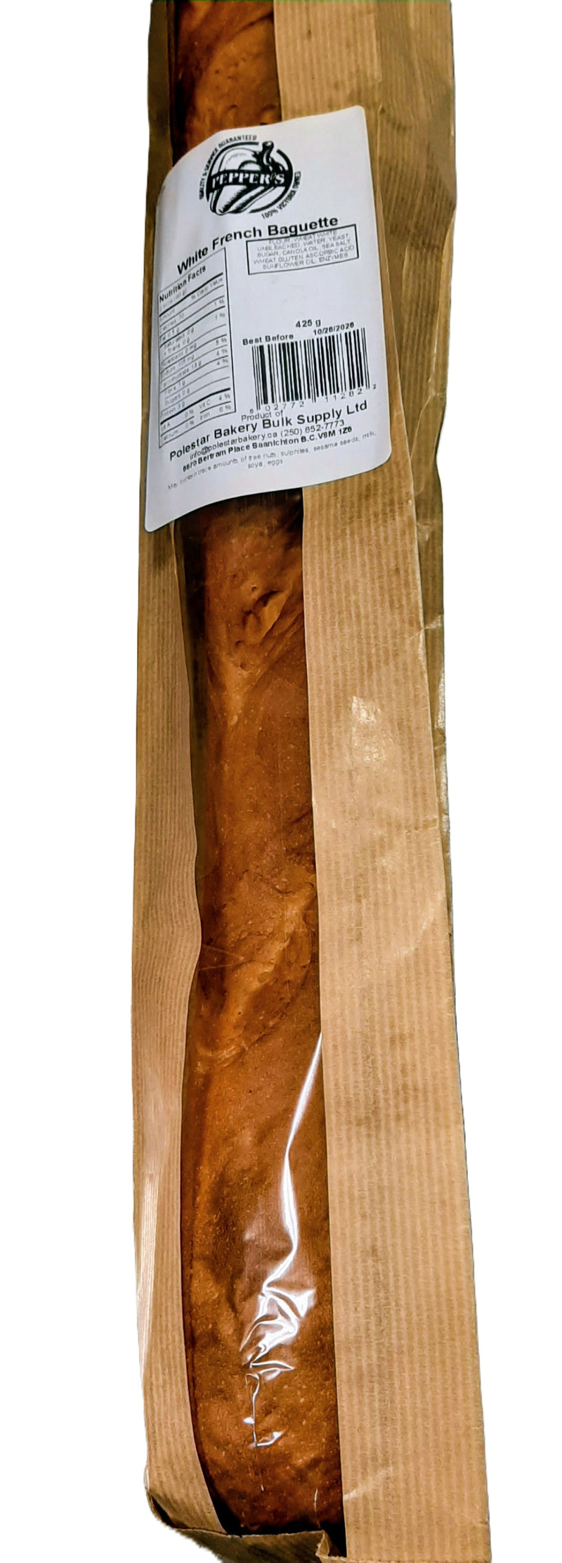 PEPPERS WHITE FRENCH BAGUETTE [425 g]