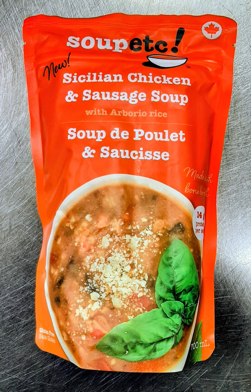 SOUP ETC. SICILIAN CHICKEN & SAUSAGE [700 ML]