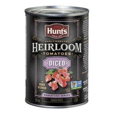 HUNTS HEIRLOOM DICED TOMATOES [398 ML]