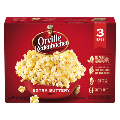 ORVILLE EXTRA BUTTERY POPCORN [246 G]