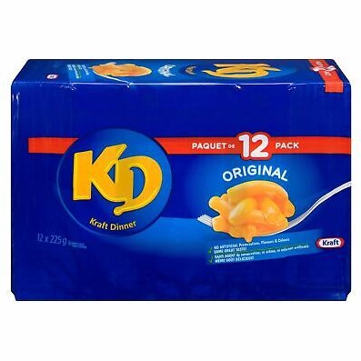 KRAFT DINNER Original, 12pk