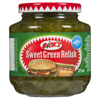 BICKS SWEET GREEN RELISH [375 ML]