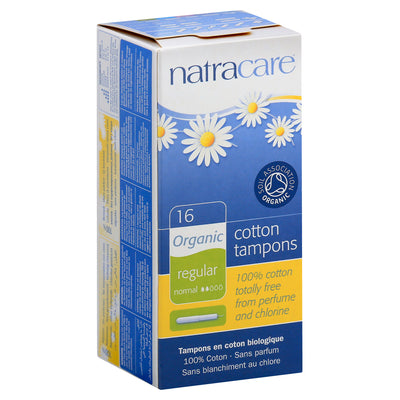 NATRACARE REGULAR TAMPONS [16 PK]