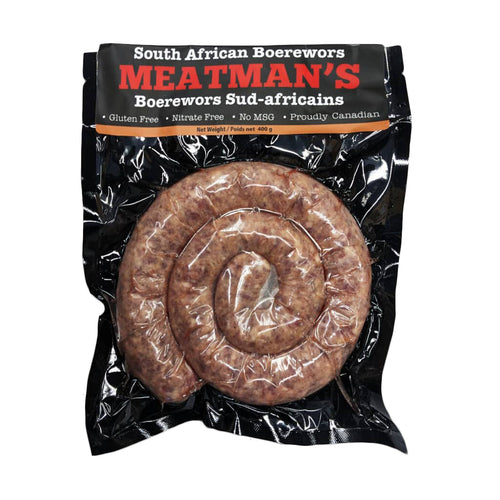 MEATMANS SOUTH AFRICAN BOEREWORS [400 G]