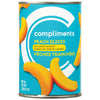 COMPLIMENTS PEACH SLICES SYRUP [398 ML]