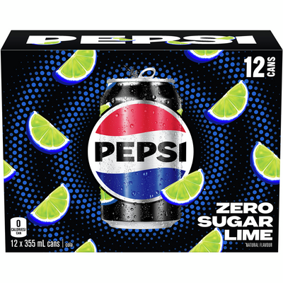 PEPSI ZERO SUGAR LIME 12PK [12 PACK]