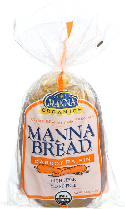 MANNA CARROT RAISIN BREAD [400 G]