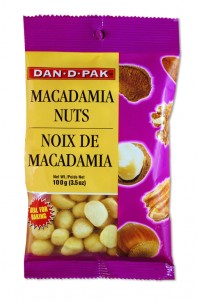 DAN-D-PAK RAW MACADAMIA NUTS [100 G]