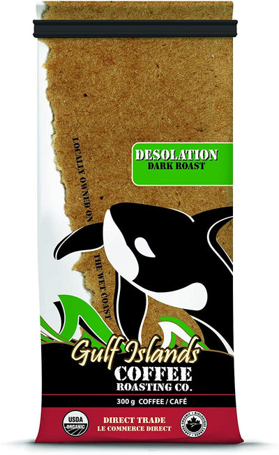 GULF ISLAND DARK ROAST GROUND [300 g]