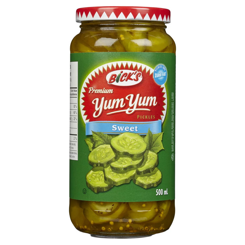 BICKS YUM YUM PICKLES Sweet, 500ml