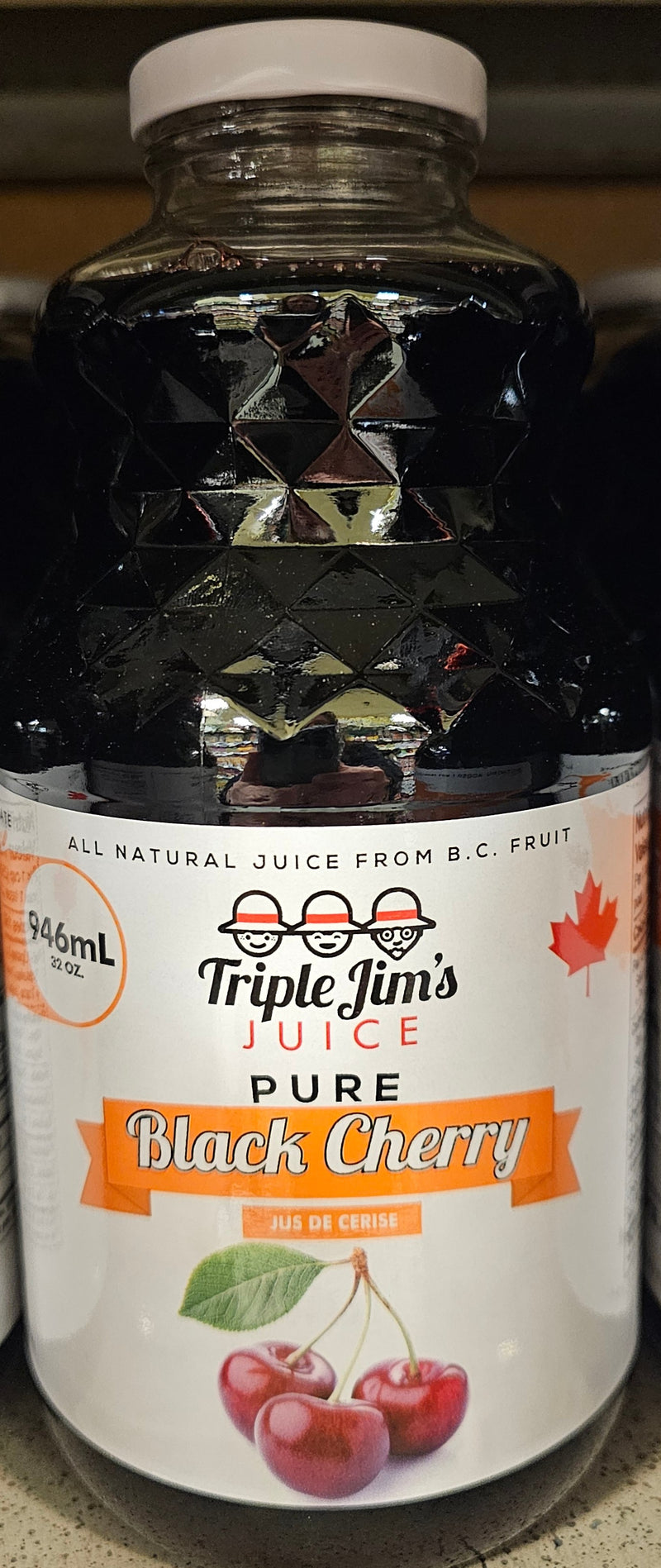 TRIPLE JIMS BLACK CHERRY JUICE [946 ML]