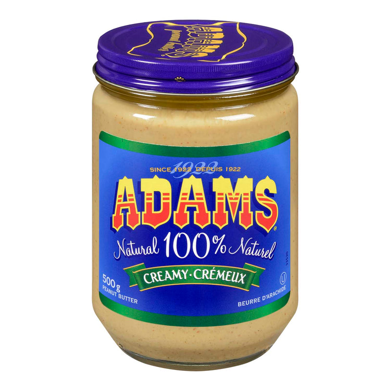 ADAMS CREAMY PEANUT BUTTER [500 G]