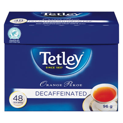 TETLEY DECAF TEA BAGS [48 PACK]