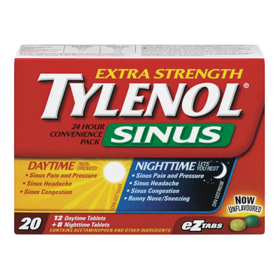 TYLENOL SINUS D/N COMBO [20 pkg]