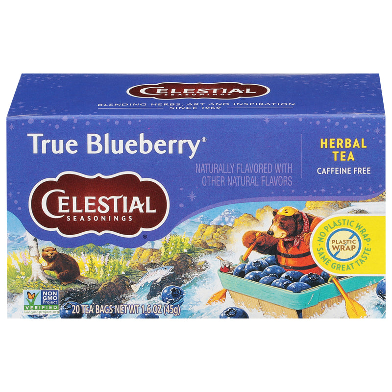 CELESTIAL TRUE BLUEBERRY TEA [20 BAGS]