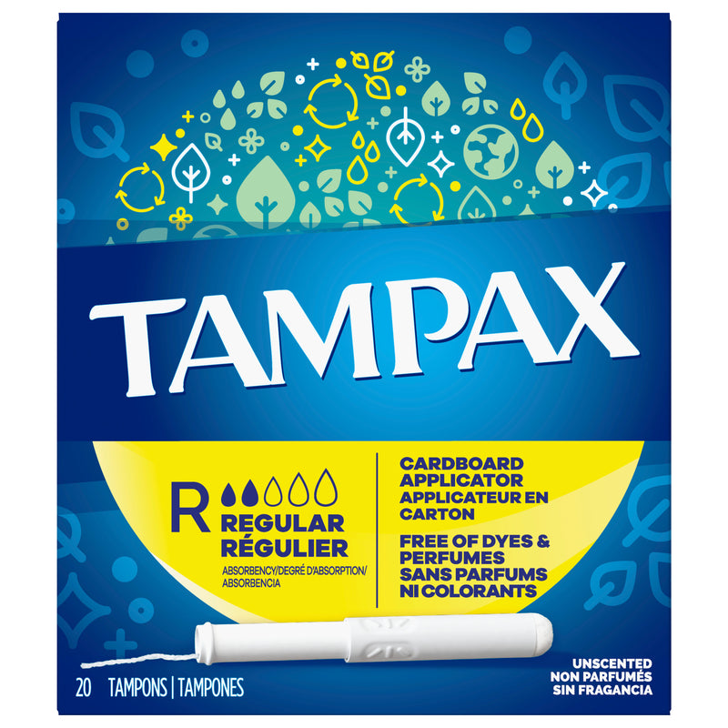 TAMPAX TAMPON REGULAR [20 PK]