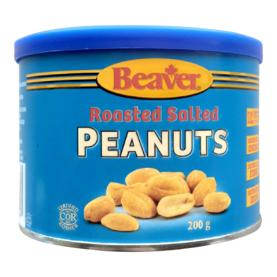 BEAVER ROASTED SALTED PEANUTS [200 G]