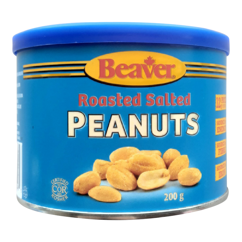 BEAVER ROASTED SALTED PEANUTS [200 G]