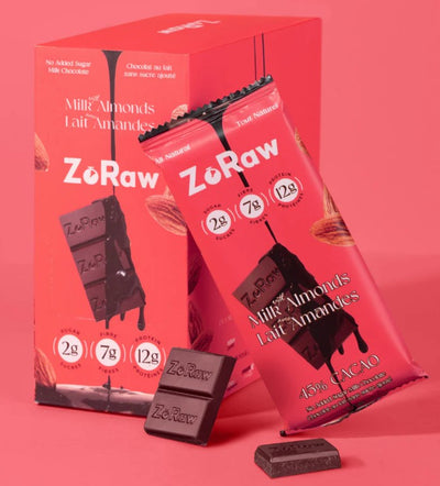 ZORAW MILK ALMD W/ PROTIEN BAR [55 g]