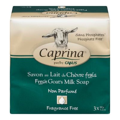 GOATS MILK SOAP BAR UNSCENTED [3 PK]