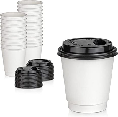 HOT CUPS & LIDS [10 pcs]