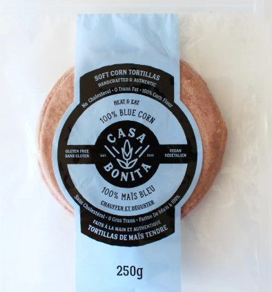 CASA BONITA BLUE CORN TORTILLA [250 G]
