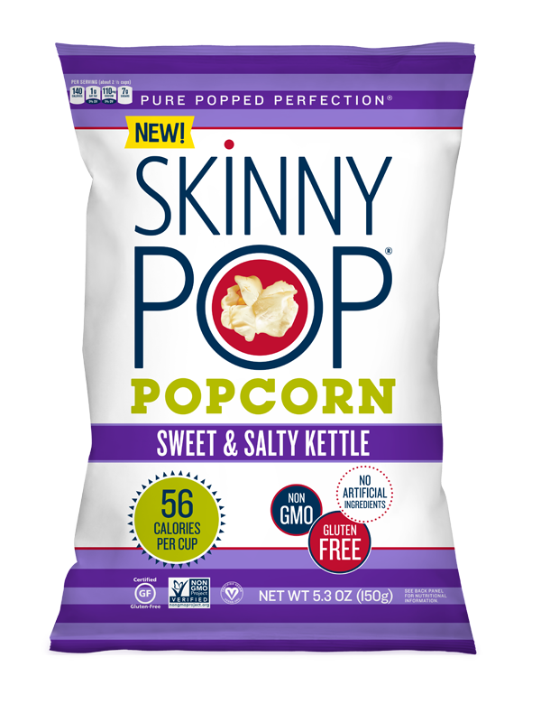SKINNY POP POPCORN KETTLE CORN [150 g]