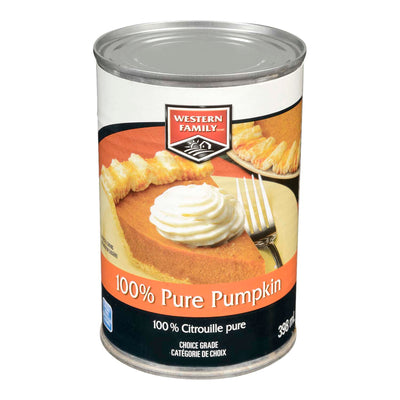 WESTERN FAMILY PURE PUMPKIN [398 ML]