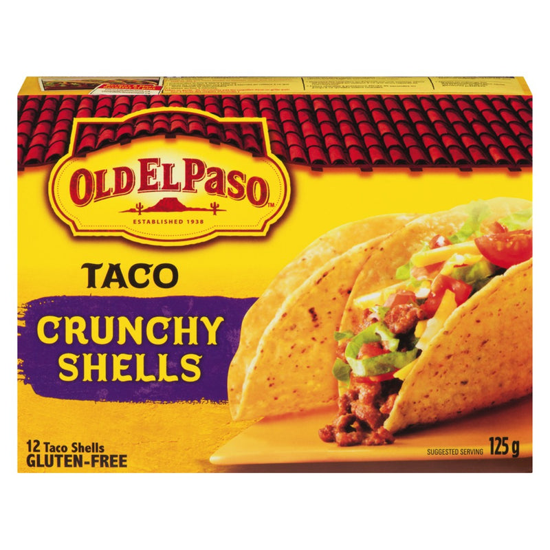 OLD EL PASO CRUNCHY TACO SHELL [125 G]