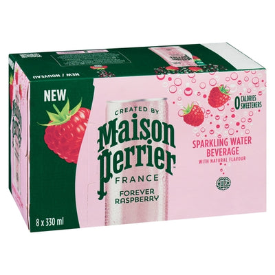 PERRIER FOREVER RASPBERRY [8 PK]