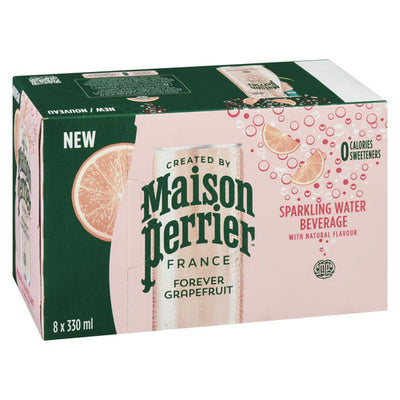 PERRIER GRAPEFRUIT SPARKLING WATER [8 PK]