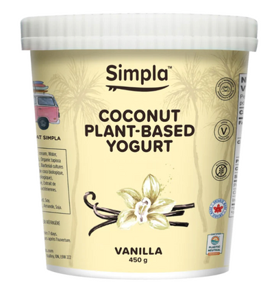 SIMPLA COCONUT YOGURT Vanilla, 450g