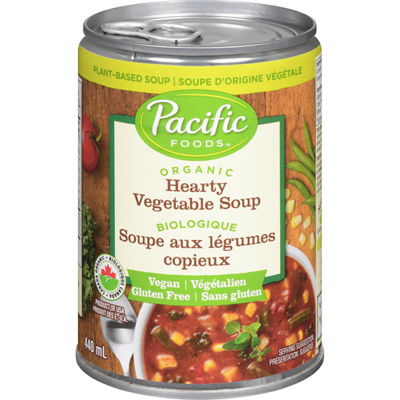 PACIFIC FOODS HEARTY VEG SOUP [440 ML]