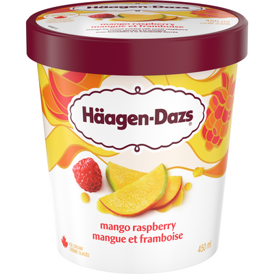 HAAGEN DAZS MANGO RASPBERRY [450 ml]