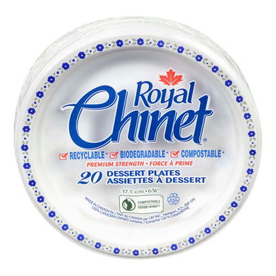ROYAL CHINET DESSERT PLATE [20 PK]