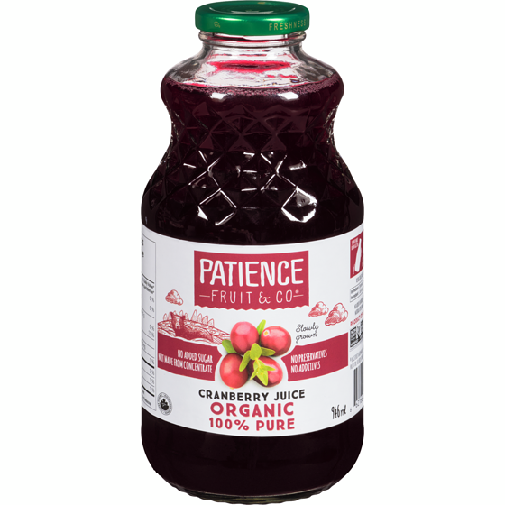 PATIENCE ORG CRANBERRY JUICE [946 ML]