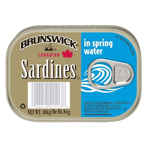 BRUNSWICK SARDINES SPRING WTR [100 G]