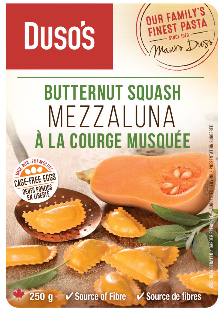 DUSO BUTTERNUTSQUASH MEZZALUNA [250 G]