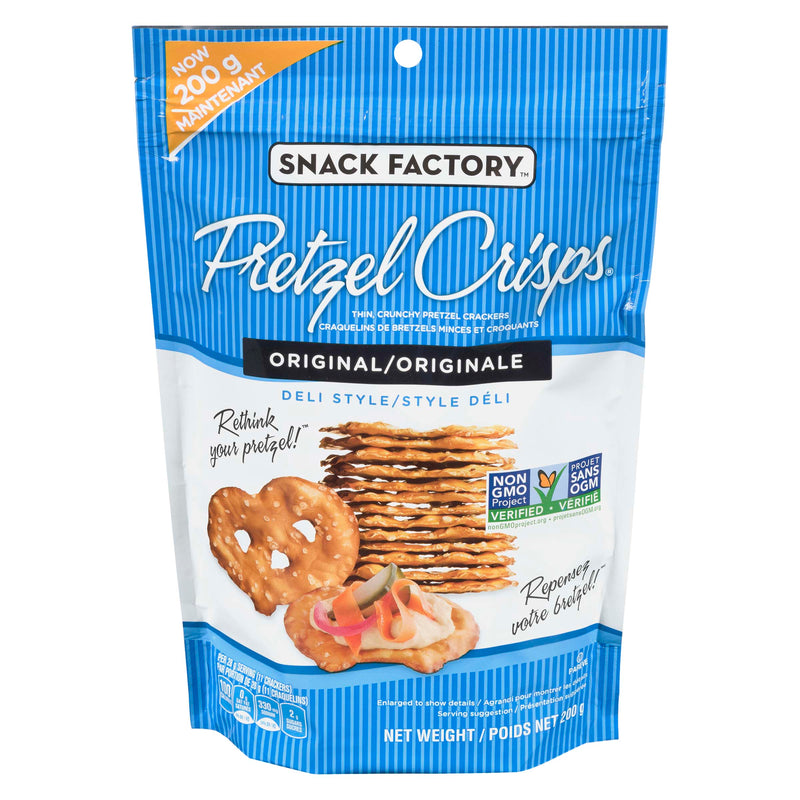 SF PRETZEL CRISPS ORIGINAL [200 G]