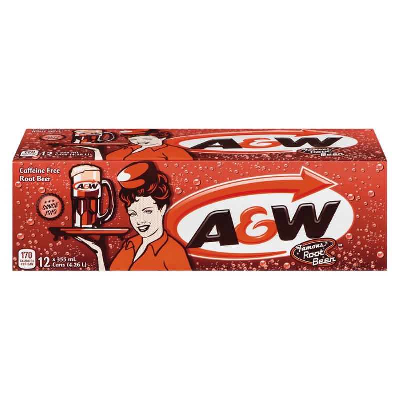 A&W ROOT BEER 12 PACK [12 PK+DE]