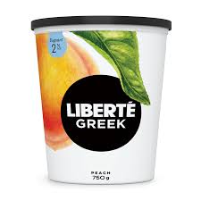 LIBERTE 2% GREEK PEACH YOG [750 G]
