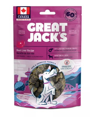 GREAT JACKS LIVER DOG TREAT [198 G]