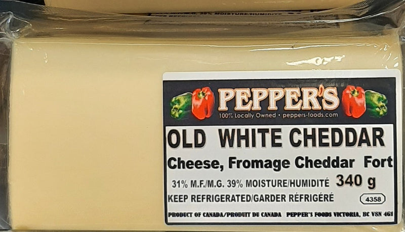 PEPPERS OLD WHITE CHEDDAR [340 G]