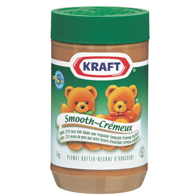 KRAFT LIGHT PEANUT BUTTER [1 KG]