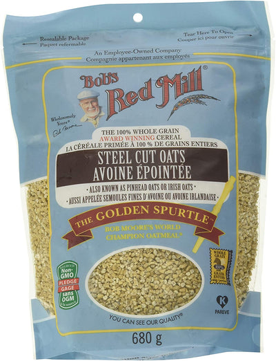 BRM ORG STEEL CUT OATS [680 G]