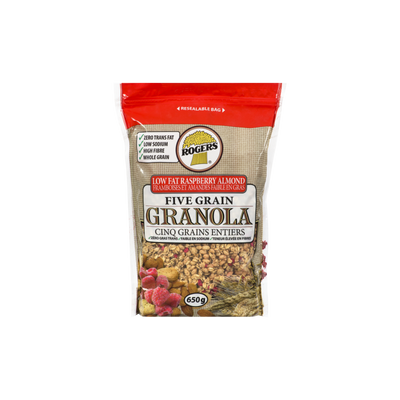 ROGERS LF RASP ALMOND GRANOLA [700 G]