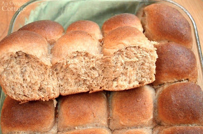 6 MILE PAN BUNS Whole Wheat, 454 g